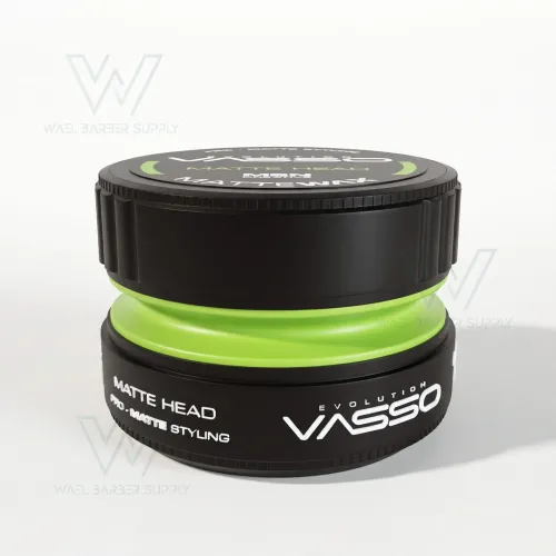 Cera VASSO Matte Head 150 ml - Efecto Mate, Alta Fijación — VASSO