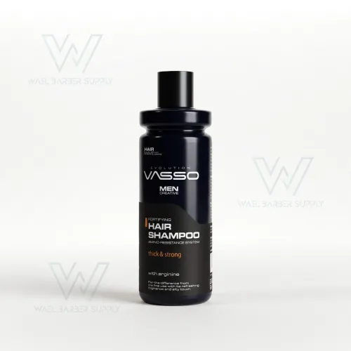 Shampoo VASSO con Arginina 260 ml - Anticaspa, Fortalece Cabello y Barba — VASSO