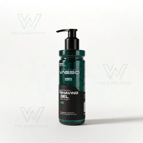 Gel de Afeitar VASSO Shaving Gel 260 ml - Transparente con Mentol — VASSO