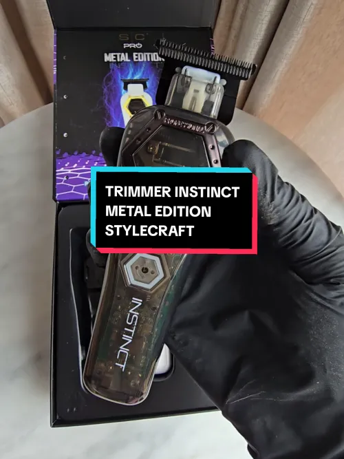 TRIMMER INSTINCT METAL EDITION STYLECRAFT #waelbarbersupply #lima #galeriatradicion #centrodelima #perú